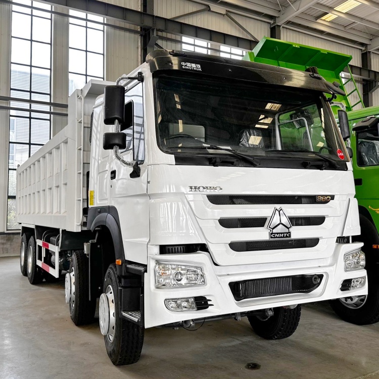 Reman Sinotruk Howo 380 8×4 Dump Truck 1 refurbished howo 380 dump truck (1)
