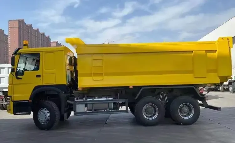 Reman Sinotruk Howo 6×4 Tipper Truck U Shape Cargo 3 Sinotruk Howo Tipper Truck Remanufacturing