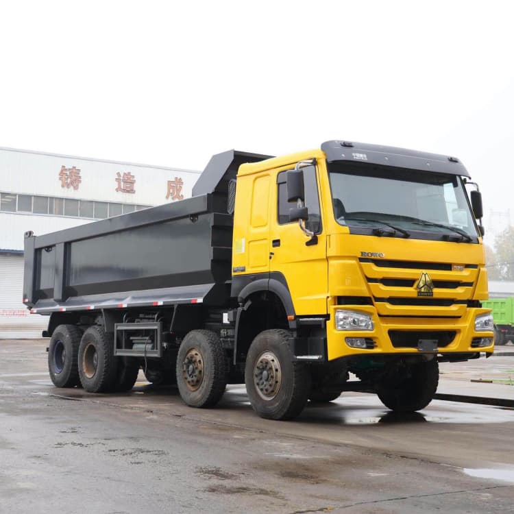 Reman Howo 8x4 Tipper Truck U Shape Cargo Box 1 reman howo 8×4 dump truck