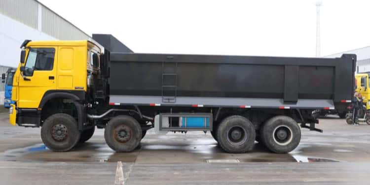 Reman Howo 8x4 Tipper Truck U Shape Cargo Box 3 Sinotruk Howo 8x4 Tippers Truck Remanufacturing Process