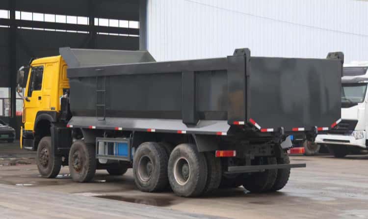 Reman Howo 8x4 Tipper Truck U Shape Cargo Box 5 Sinotruk Howo 8x4 Tippers Truck Remanufacturing Process