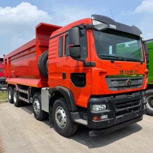 remanufactured dump truck howo tx 8x4