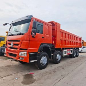 remanufactured howo dump truck 12 wheeler